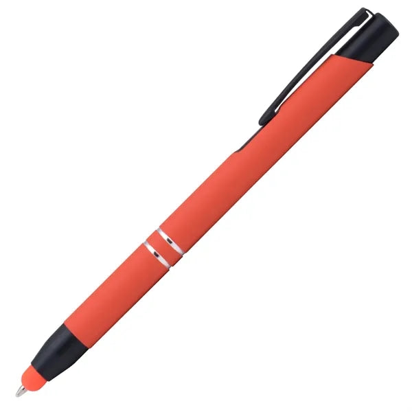 Black-Trimmed Softy Laser Stylus Pen
