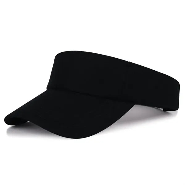 Solid Embroidered Visor