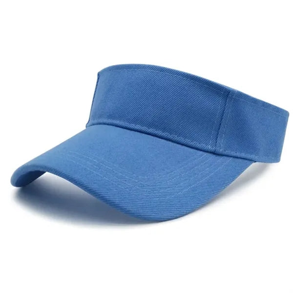 Solid Embroidered Visor
