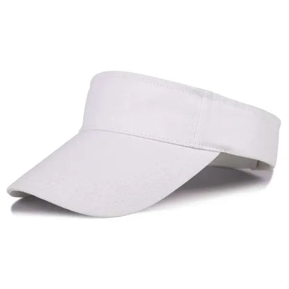 Solid Embroidered Visor