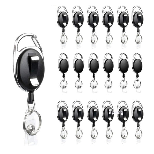 Pull Cord Id Key Ring