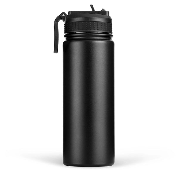 18oz.Travel Stainless Insulated Bottle w/ Lid,Straw & Handle