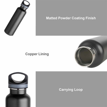 20oz.Travel Stainless Insulation Leakproof Bottle+Handle&Lid