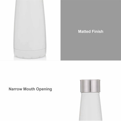 16 oz. Travel Stainless Insulated BPA-free Bottle w/ Lid