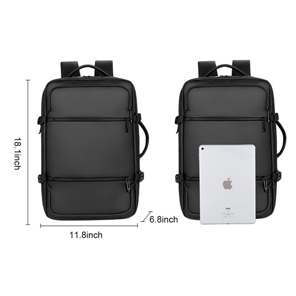 Versatile Backpack Built-In USB Hub for On-the-Go Charging