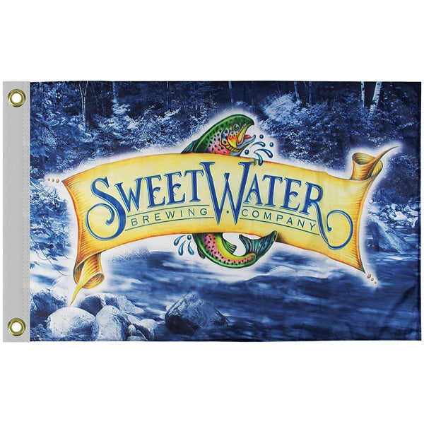 2' x 3' Digitally Printed Single Reverse Knit Poly Flag