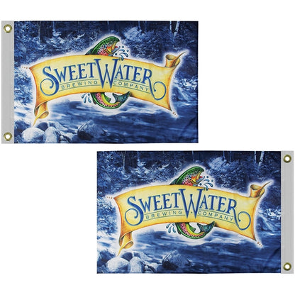 2' x 3' Double Sided Digitally Printed Knit Polyester Flag
