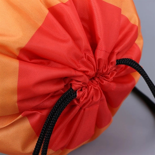 Rainbow Drawstring Backpack