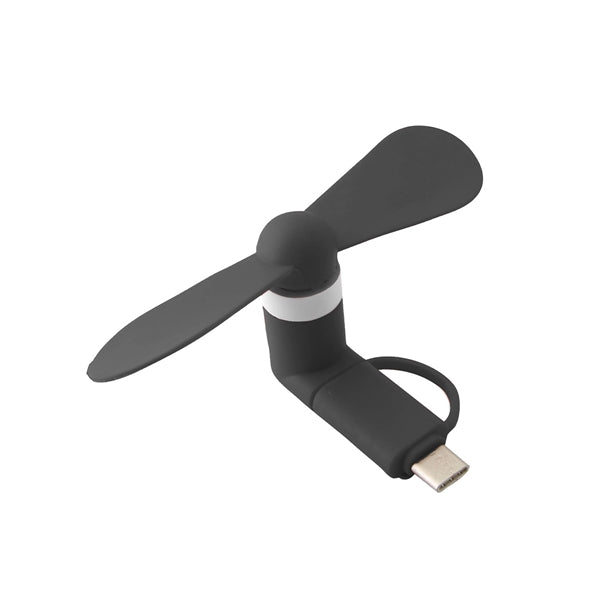 2 in 1 Mini USB Cellphone Fan