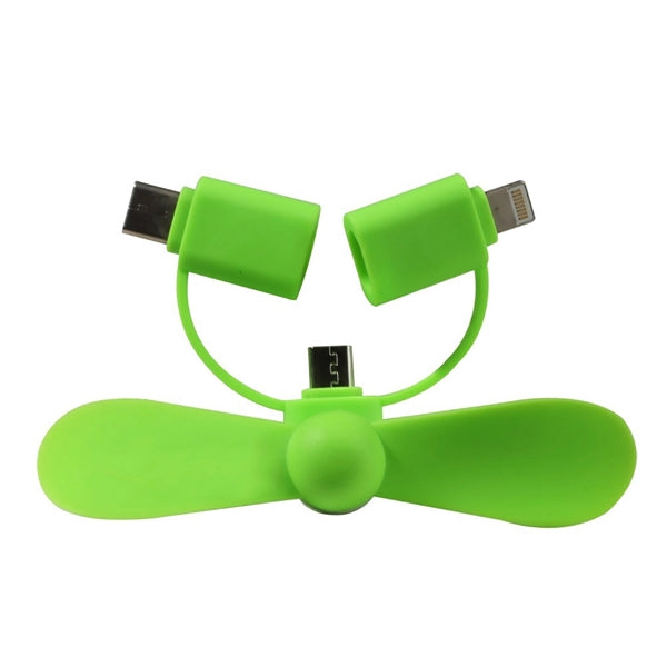 3 in 1 Mini USB Cellphone Fan