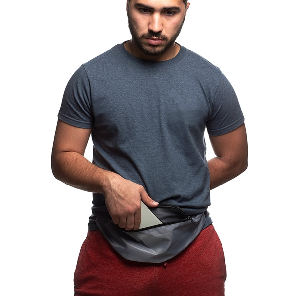 Camping Fanny Pack w/ Zippered Compartment & Buckle Closure