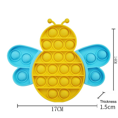 Bee Push Pop Bubble Fidget Sensory Toy