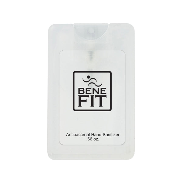 66 Oz. Card Shape Hand Sanitizer