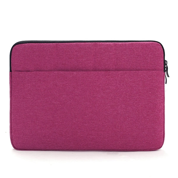 Oxford Laptop Sleeve w/Front Accessory Pocket & Plush Inside