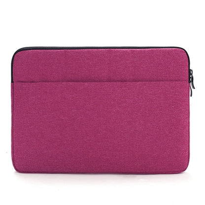 Oxford Laptop Sleeve w/Front Accessory Pocket & Plush Inside