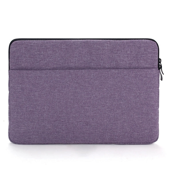 Oxford Laptop Sleeve w/Front Accessory Pocket & Plush Inside