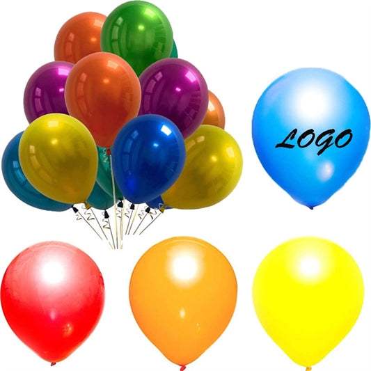 12" Metallic Latex Balloon