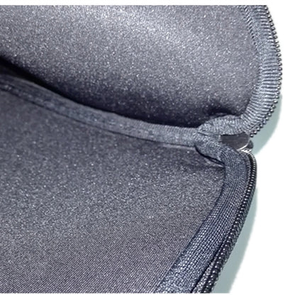 Grid Fabric Laptop Sleeve w/ Double Zipper & Soft Interior