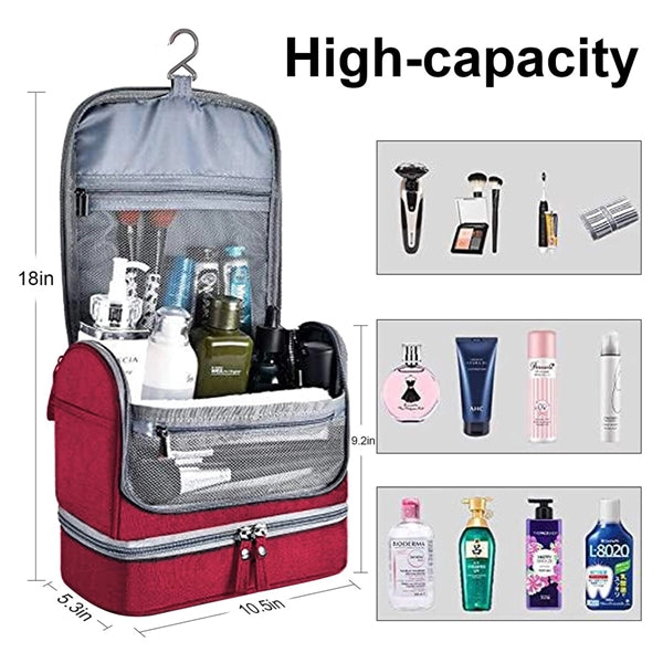 Hanging Toiletry Bag for Women and Men