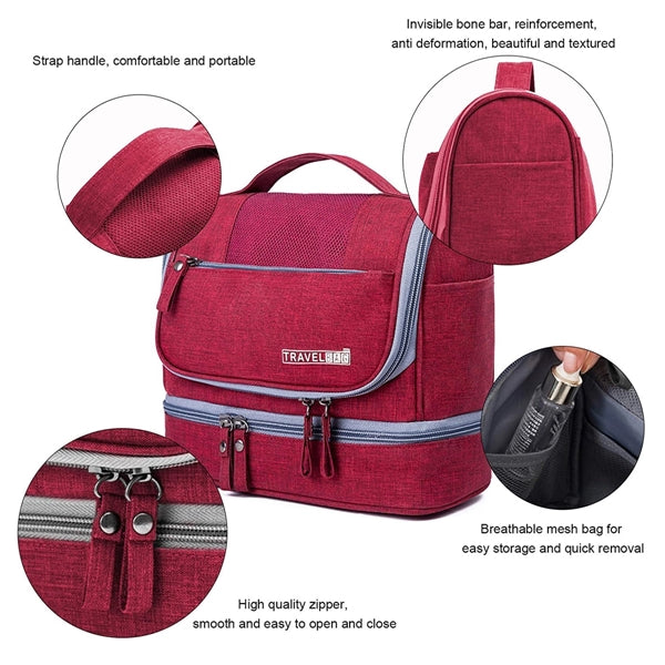 Hanging Toiletry Bag for Women and Men
