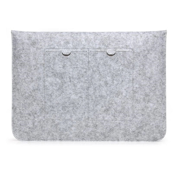 Two-in-One Felt Laptop Sleeve w/ Velcro Closure & Kit Box