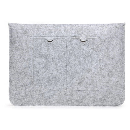 Two-in-One Felt Laptop Sleeve w/ Velcro Closure & Kit Box