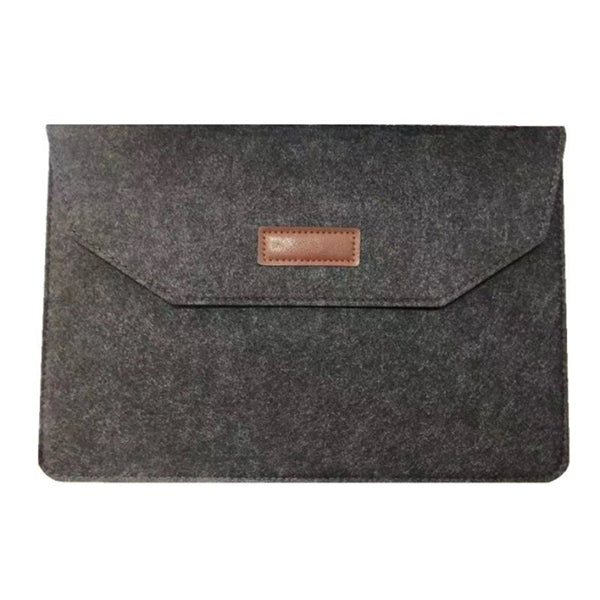 Two-in-One Felt Laptop Sleeve w/ Velcro Closure & Kit Box