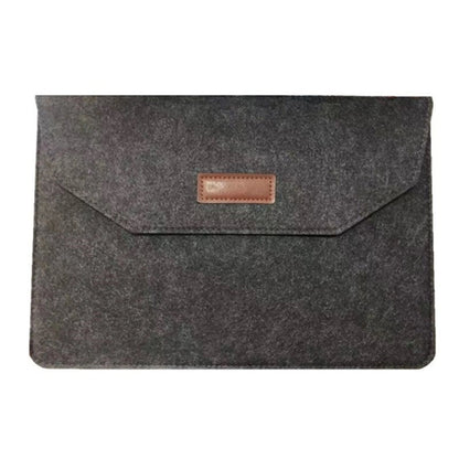 Two-in-One Felt Laptop Sleeve w/ Velcro Closure & Kit Box