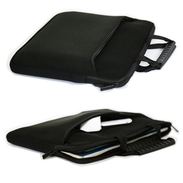 Neoprene Laptop Sleeve w/ 3 Compartments & Rubber Handle