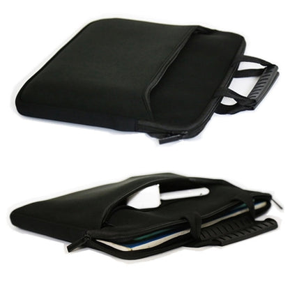 Neoprene Laptop Sleeve w/ 3 Compartments & Rubber Handle