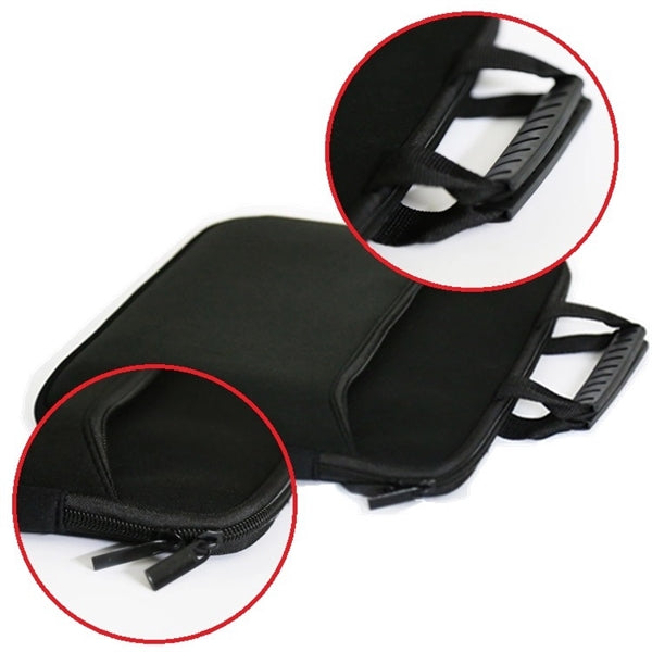 Neoprene Laptop Sleeve w/ 3 Compartments & Rubber Handle