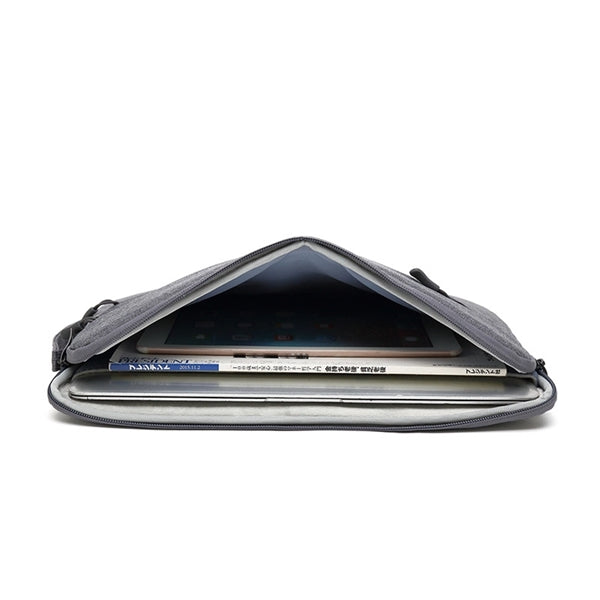 Polyester Laptop Sleeve w/ Four Compartments & Side Handle