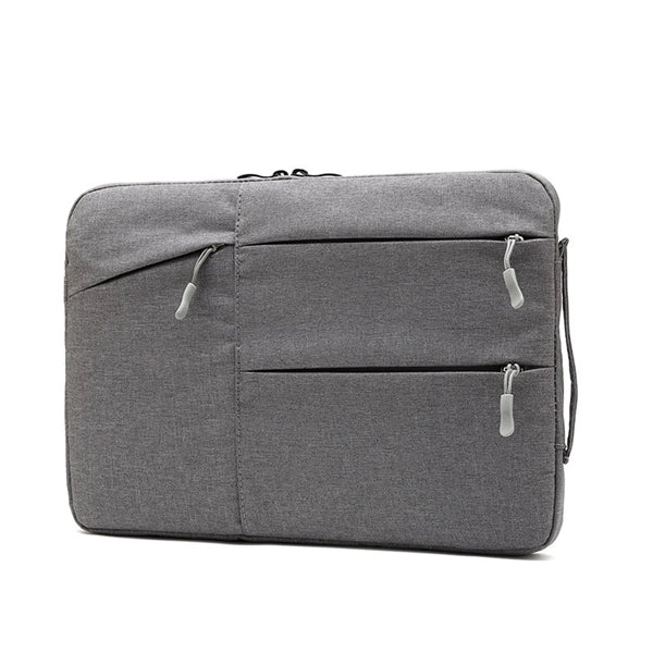 Polyester Laptop Sleeve w/ Four Compartments & Side Handle