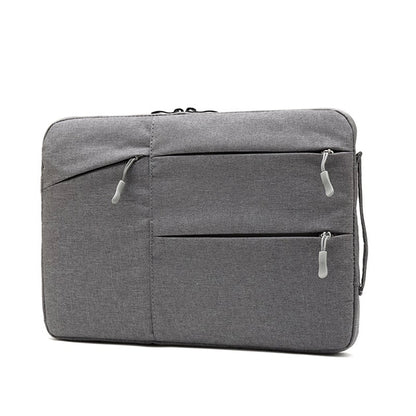 Polyester Laptop Sleeve w/ Four Compartments & Side Handle