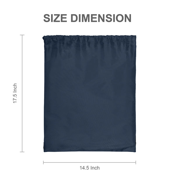 210D Polyester Drawstring Gym & Sports Travel Backpack