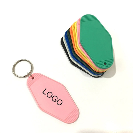 Plastic Hotel Keychain