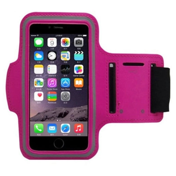 Fitness Armband w/ Custom Imprint PVC Running Band