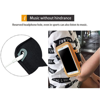Fitness Armband w/ Custom Imprint PVC Running Band