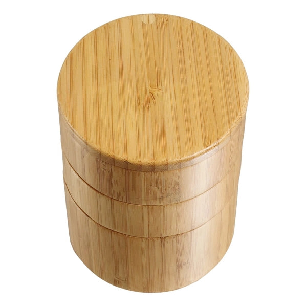 3 Tiers Bamboo Salt Box