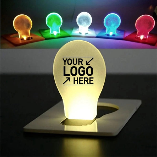 Foldable Credit Card LED Lamp