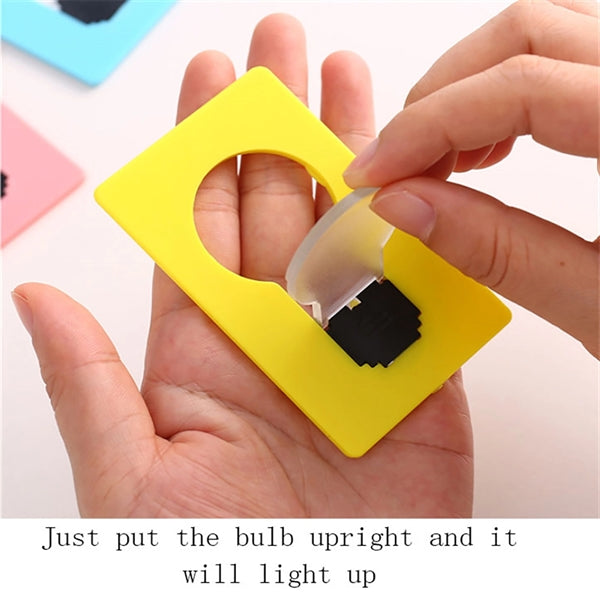 Foldable Credit Card LED Lamp