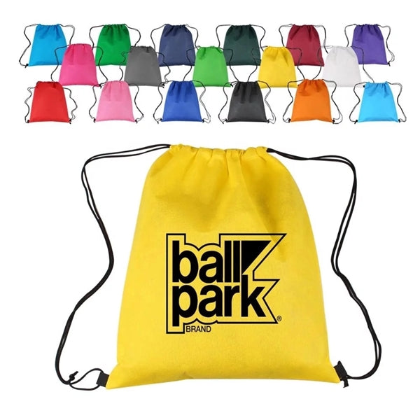 Rainbow Drawstring Backpack Sports Gym Bag Travel Sackpack