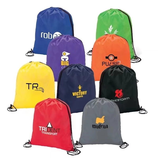 Rainbow Drawstring Backpack Sports Gym Bag Travel Sackpack