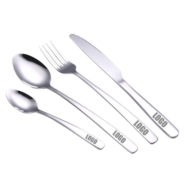 4PCS Stainless Steel #304 Cutlery Set