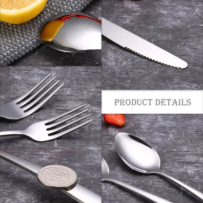4PCS Stainless Steel #304 Cutlery Set