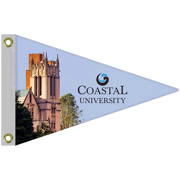 12" x 18" Single Reverse Knitted Polyester Pennant Boat Flag