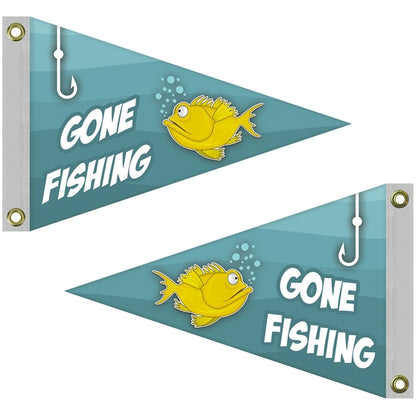12" x 18" Double Sided Knitted Polyester Pennant Boat Flag