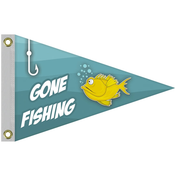 12" x 18" Double Sided Knitted Polyester Pennant Boat Flag
