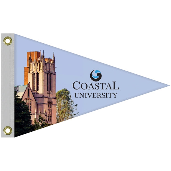 12" x 18" Double Sided Knitted Polyester Pennant Boat Flag