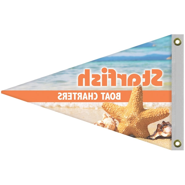 24" x 36" Single Reverse Knitted Polyester Pennant Boat Flag